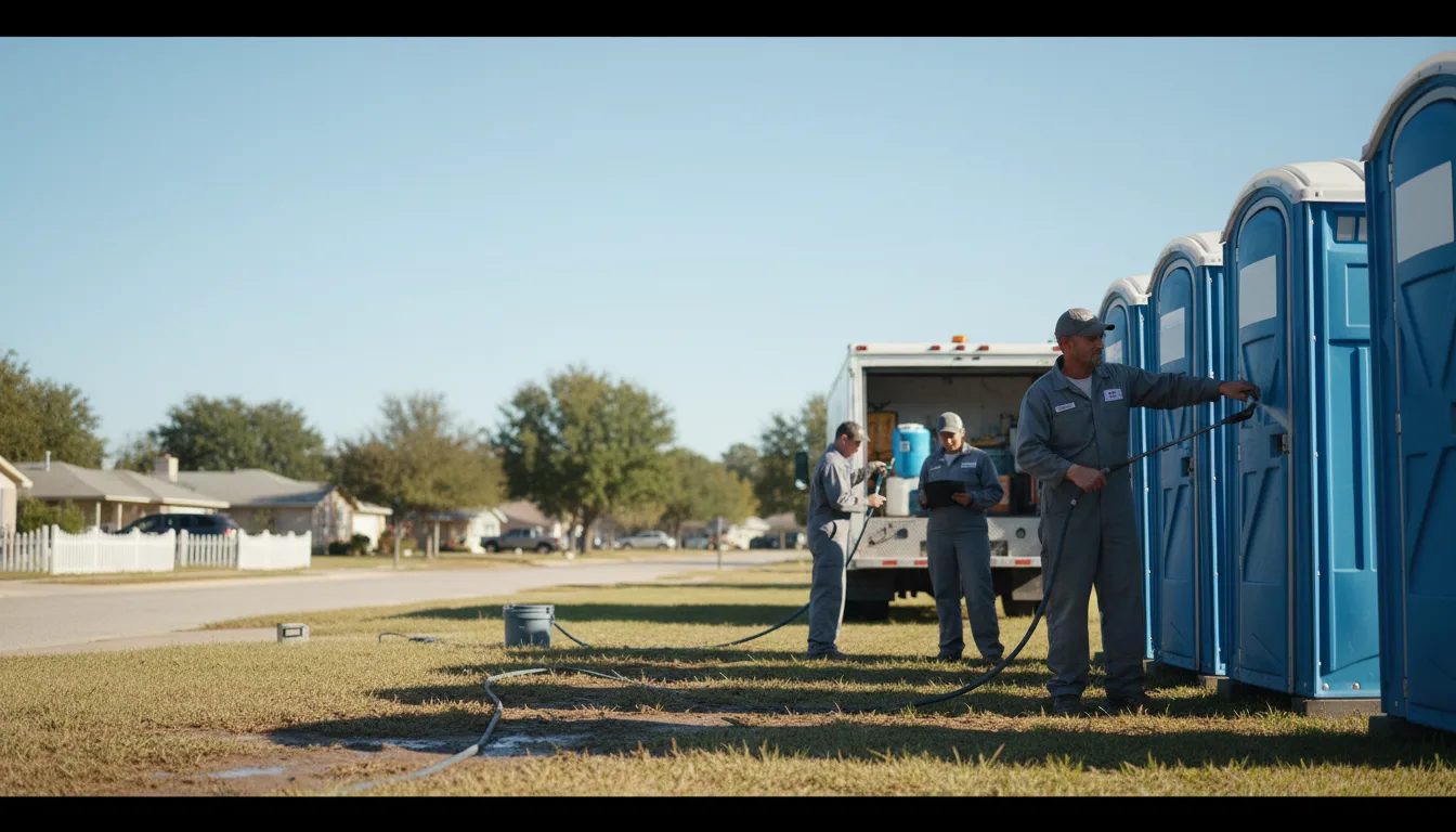Long-Term Portable Toilet Rental in Bovina, TX near me